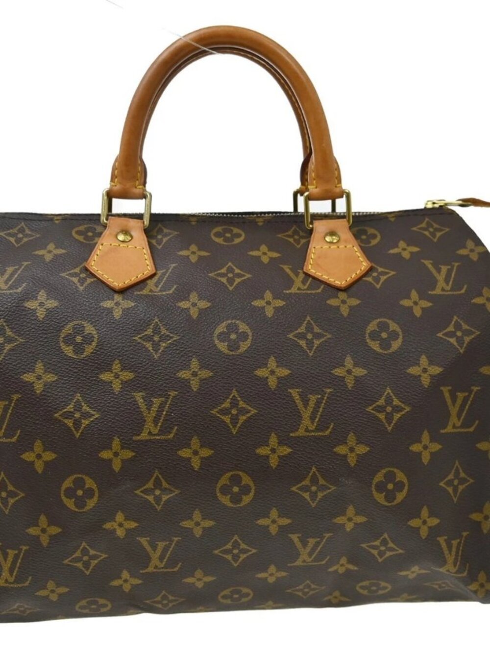 Best05 LOUIS VUITTON SPEEDY 30 HANDBAG PURSE MONOGRAM